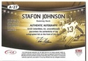 Stafon Johnson   ROOKIE