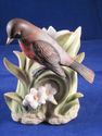 Lefton China Planter Red Robin Hand Painted No. KW