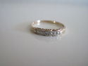 14K Gold and Diamond Engagement and Wedding Ring S