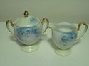 Royal Bayreuth Creamer and Sugar Bowl And Free Sal