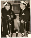 US NAVY 8X10 LOT R/AMDIRAL AND CAPT MEET 1959 NAME