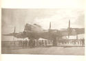 WWII VINTAGE 8X10 RAAF AVRO LINCOLN BOMBER AT AIR 