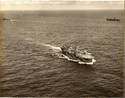 WWII USS CHENANGO CVE-28 AIRCRAFT CARRIER PHOTO LO