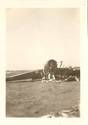 WWII RARE PHOTO CRASHED JAPANESE BOMBER SATSUMA PA