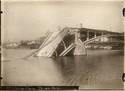 WWI GERMAN PHOTOGRAPHS OF BATTLE DAMAGE & BRIDGE D