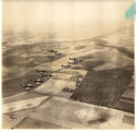 WWII ERA LARGE PHOTO REPUBLIC F-84 THUNDERJETS USA