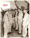 LOT OF 2 US NAVY USS ORISKANY 1960 COMMANDERS PHOT