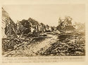 WWI 5X7 RARE PHOTO 1918 CHATEAU THIERRY DESTRUCTIO
