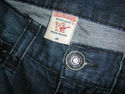 $319 True Religion Ricky Super T Black Stitch Jean