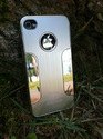 Luxurious Chrome Aluminum Hard Case for iPhone 4/4