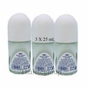 3 x 25 ml NIVEA VISAGE DEODORANT 48 Hr EXTRA WHITE