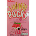 3 Glico Pocky Strawberry Japanese Japan Thai Snack