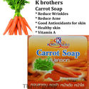 12 K Brother Bath Body Carrot Soap Reduce Wrinkle 