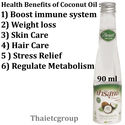 USDA THAILAND Organic Extra virgin Coconut Oil Pul