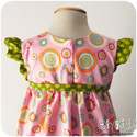 Vestido Flower-Lime