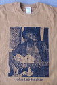 JOHN LEE HOOKER BLUES GUITAR T SHIRT CLASSIC ROCK 