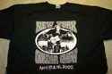 NY GUITAR SHOW T SHIRT 2000  FEATURING A WHITE GIB