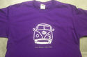 JERRY GARCIA VW SAD BUS VINTAGE PARKING LOT  GRATE