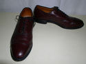 Allen Edmonds Park Avenue Mens Burgundy Leather Ox