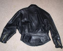 LADIES ANDREW MARC LEATHER JACKET SIZE M EXCELLENT