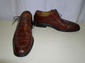 Cole Haan Mens Leather Oxford Shoes Brown Leather 