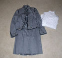 LADIES WORTH SUIT PLUS BLOUSE SIZE 8 NWOT