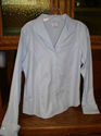 LADIES BROOKS BROTHERS 346 BLOUSE SEMI FITTED LT B