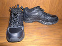 NWOB New Balance 381 Black Leather Athletic Shoes 