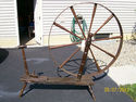 ANTIQUE/VINTAGE FLAX SPINNING WHEEL AMISH, SHAKER.