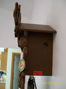 Hand Carved Black Forest Cuckoo Clock with Moving 