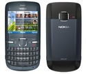 Nokia C3-00 Unlocked Cell Phone with QWERTY, Dedic