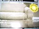 Microsuede 2 Piece Sofa & Chair  Cover SAGE NEW 