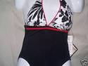 NEW Jamaica Bay HALTER SWIMSUIT SZ 8