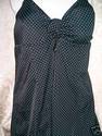 NEW Tie Front Swimdress one-piece  26W  jcpenney