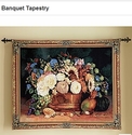 Banquet Tapestry and  FREE Rod NEW