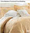 Chris Madden Puckered Floral Comforter Queen NEW