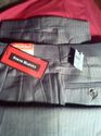 Steve Harvey Light Brown Cuff Pleated Pant 32X32 N