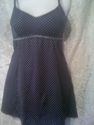 Le Cove Skirted  One Piece  Navy Blue Size 10 NEW