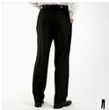 IZOD Pleated Black Pant  38X32 NEW