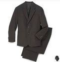 Van Heusen Boys  Stripe Suit Size 12 reg. Charc St