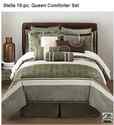 Stella 10-pc. Queen Comforter Jade Mult New 