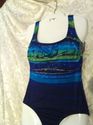 Longitude Stripe X-back Tank   SIZE 10  NEW