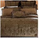 Chris Madden Brown Damask Jacquard Queen Comforter