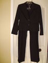 Banana republic women pant suit black  SZ 6