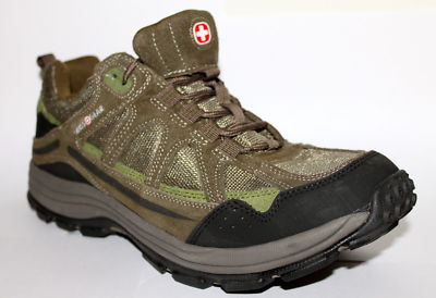 NEW Men's Swiss Gear Misko Brown/Green size 10 Hiker Shoes, ylla