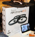 Parrot AR.Drone Quadricopter Controlled by iPod to
