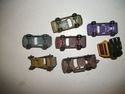 Vintage lot of 6 tootsietoy cars and 1 Lesney truc