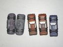 Lot of 5 Vintage Tootsie Toy Cars