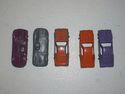 Lot of 5 Vintage Tootsie Toy Cars