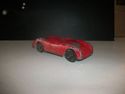 Red Porsche Tootsie Toy Car. 5"